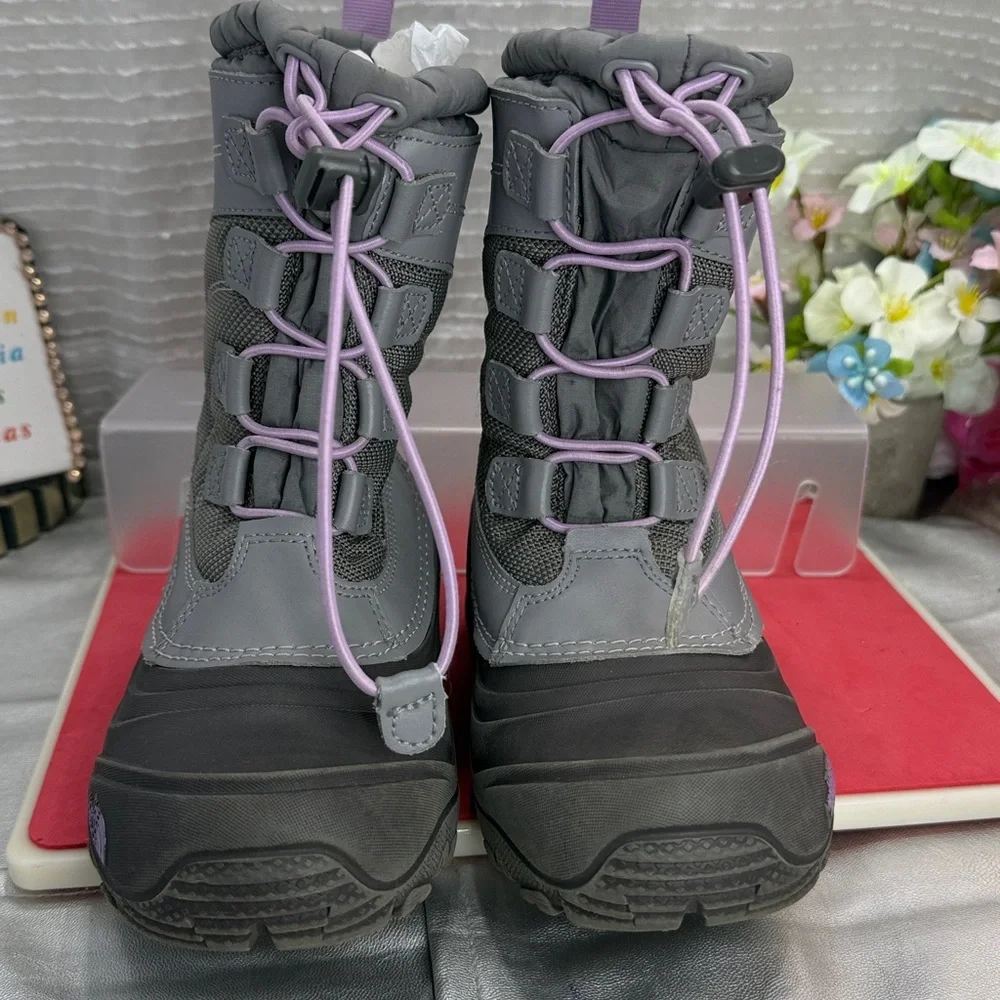 (W4) The North Face Alpenglow IV Waterproof Boots - Big Kid's Size 1